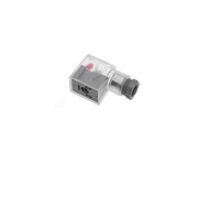 VDC-029-00 MENCOM SOLENOID VALVE CONNECTOR<BR>FORM B IND 2+G PG9 CG FW LED/DIODE, 10-50VAC/DC